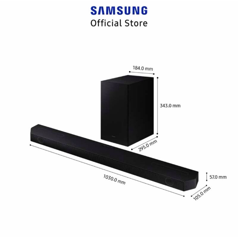 Samsung Soundbar HW-Q600B HWQ600B Dolby Atmos Garansi Resmi SEIN