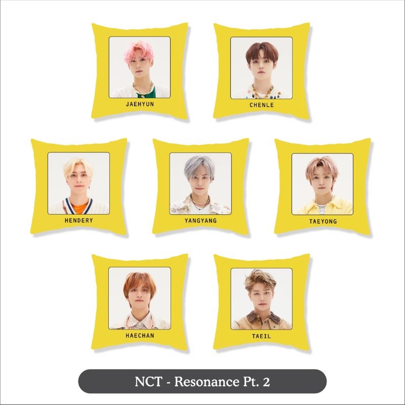 Bantal NCT 30x30 universe resonance