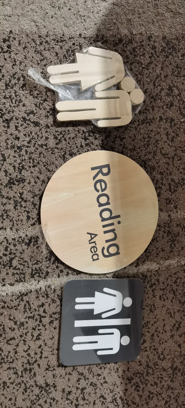 Logo Pintu Toilet Sign System Wc