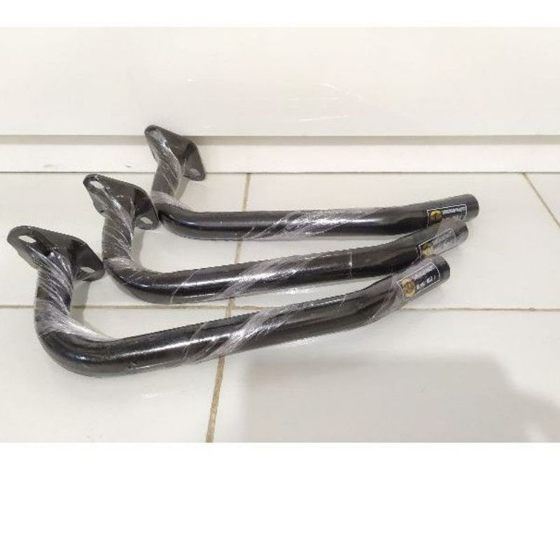 LEHER KNALPOT /LEHER SAMBUNGAN KNALPOT STANDAR HITAM MIO J MIO GT