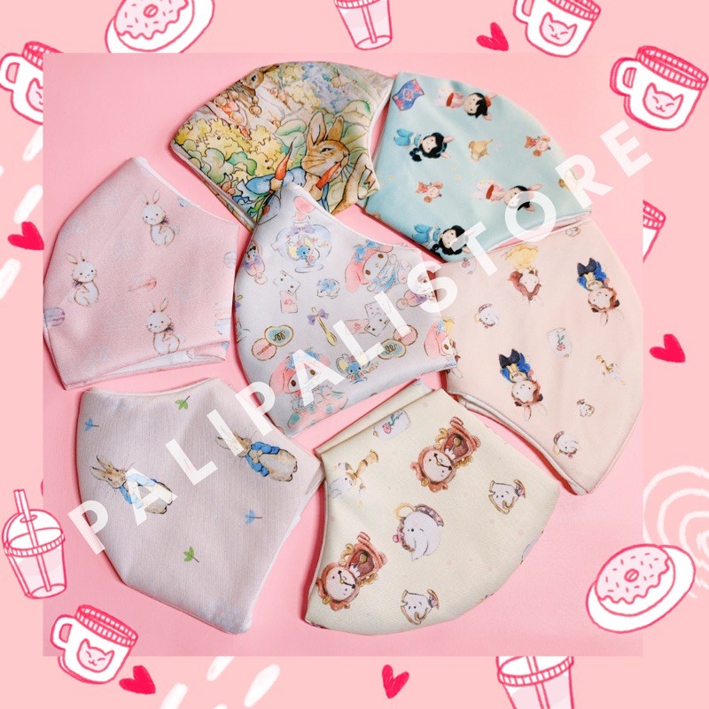 masker non littlebunshop non kellysandco non idekuhandmade non fairyn woof masker lucu