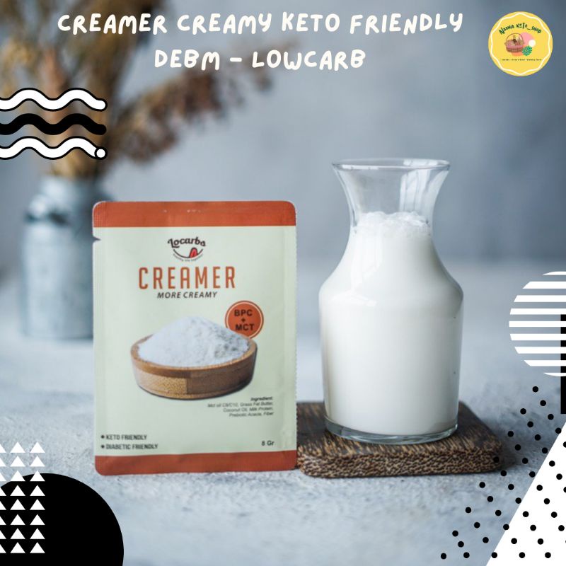 Jual Creamer lowcarb/krimer ketofriendly/DEBM/Dietary Creamer/bubuk