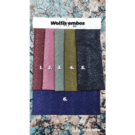 wolfis embos motif keong