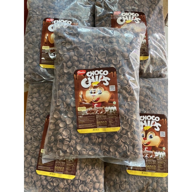 

sereal choco chip rasa coklat
