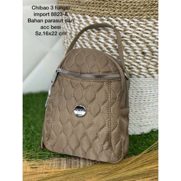 TAS WANITA IMPORT CHIBAO 8823-8 JINJING SELEMPANG RANSEL