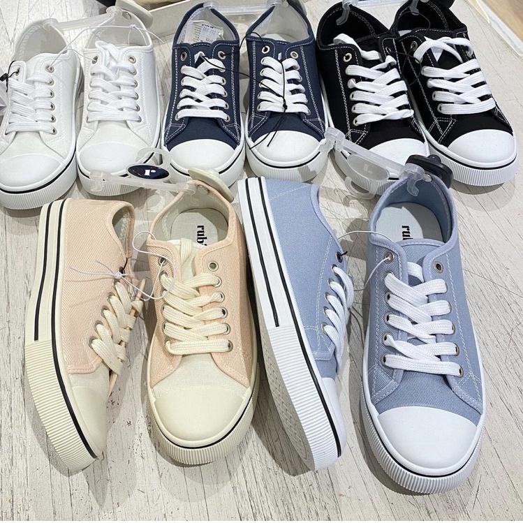 Paling Disukai.. sepatu harlow lace up plimsoll rubi sale