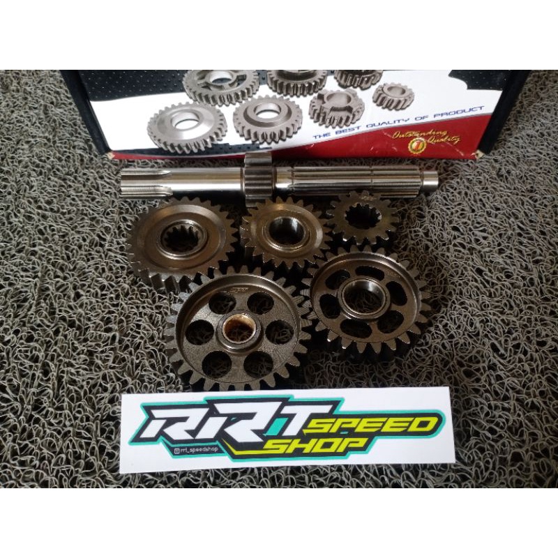 RASIO GEARBOX QTT RACING KLX 150 TYPE A &amp; B