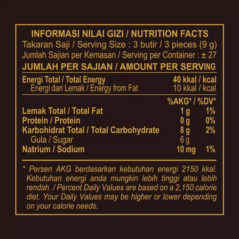 Permen Kopiko 1 Bungkus 175 Gram 50 Pcs