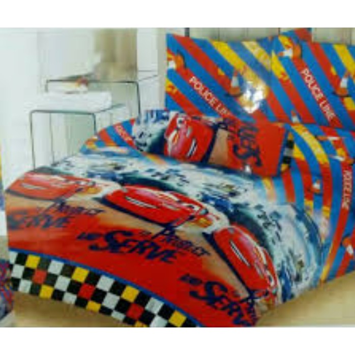 BEDCOVER SET LADY ROSE CARS No.1 KING 180 BCS DISNEY PIXAR BED COVER