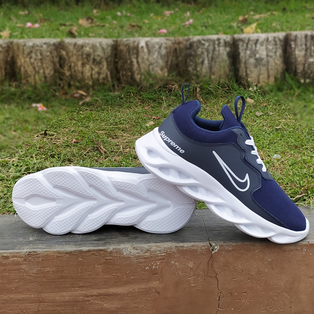 SEPATU SNEAKERS PRIA WANITA NIKE NAVY SEPATU SPORT