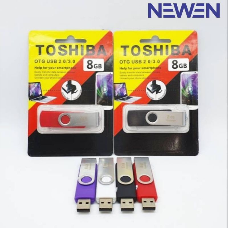 NEWEN-Flashdisk TOSHIBA OTG 8GB Micro USB Original OEM Flash Drive