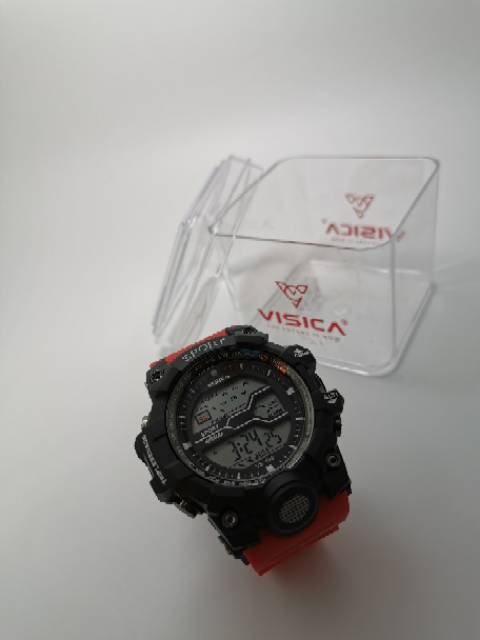 Jam tangan digital sporty water resist Visica 590