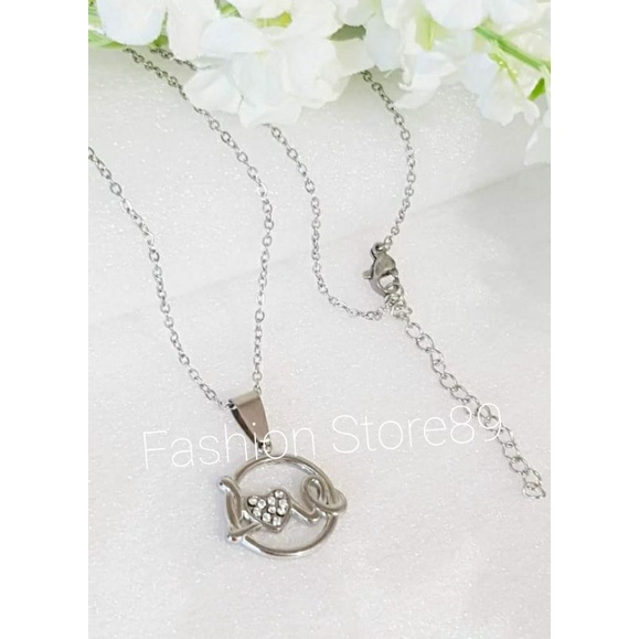 New Kalung Love dalam Lingkar titanium gold silver Antikarat bestquality import