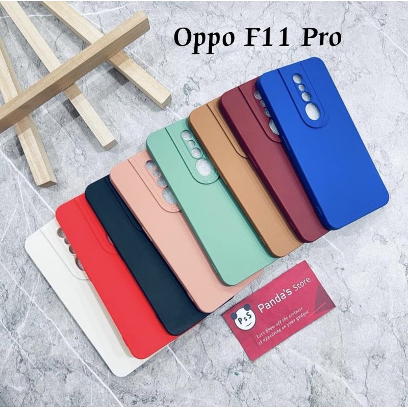 Softcase Pro Camera Oppo F11 Pro Candy Case Full Color 3D Silikon TPU