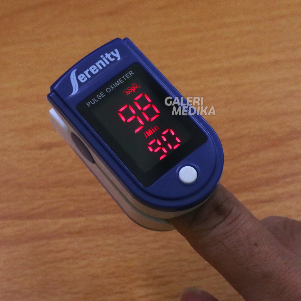 Pulse Oximeter Serenity SR-PO60 / PO 60 / PO-60 - Alat Saturasi SpO2 Pulse Oxymeter