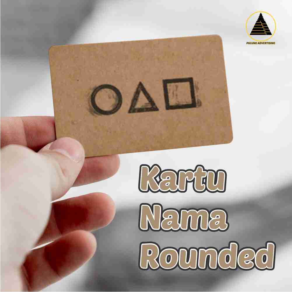 

Paket Kartu Nama Rounded