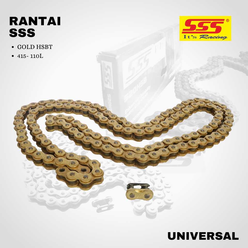 Rantai sss 415 110L HSBT gold