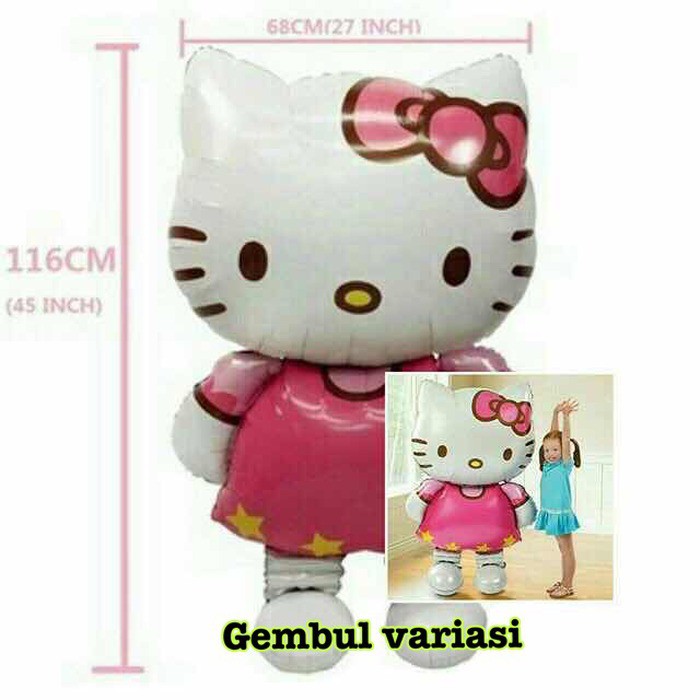 BEST SELLING - ballon foil hellokitty - ballon hellokitty - hellokitty - balon grosir - LUXURY