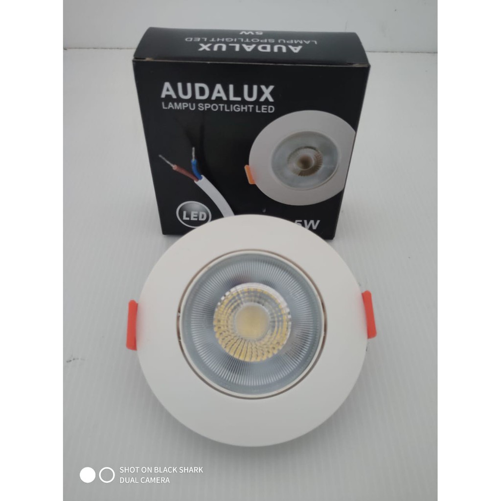 Downlight Spotlight AUDALUX 5watt COB 220 V AC DL AUDALUX LED COB 5 watt