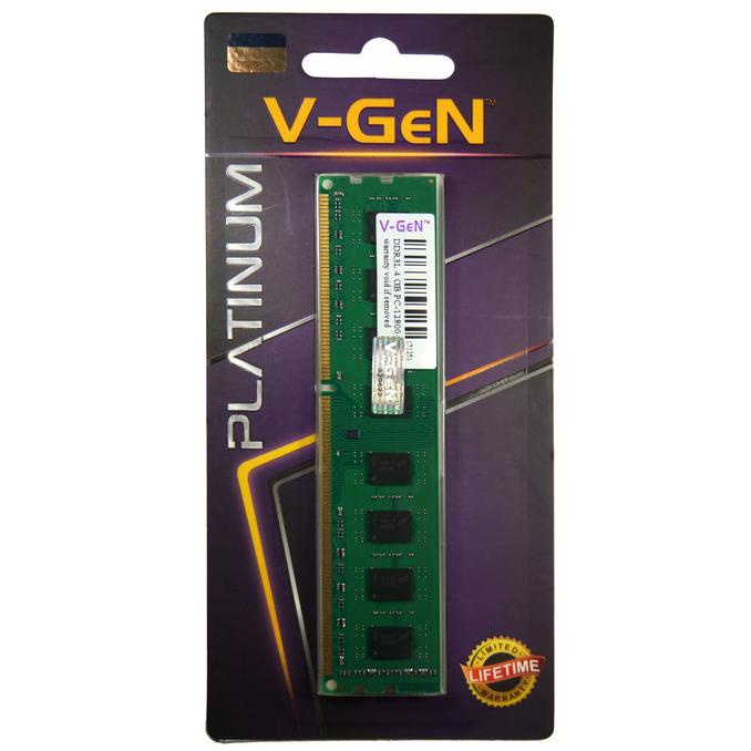 V-Gen Ddr3 4Gb Pc 10600/12800 Longdim