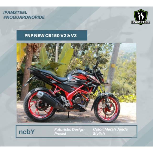 TUBULAR CRASHBAR NEW CB150R/NCB (code: NCB Y)