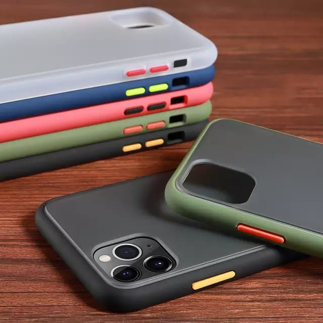 IPHONE 12 MINI IPHONE 12 12 PRO 12 PRO MAX PROMAX CASE SOFT DOFF HARDCASE FUZE MATTE TRANSPARAN