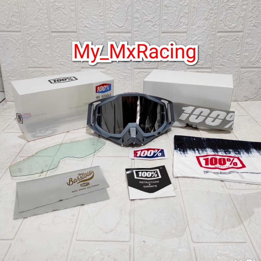 Kacamata Goggle 015 KUALITAS  PREMIUM buat sunmori - Goggle trail motor cross - Kacamata trail - original terlaris- kacamata goggle fullset import