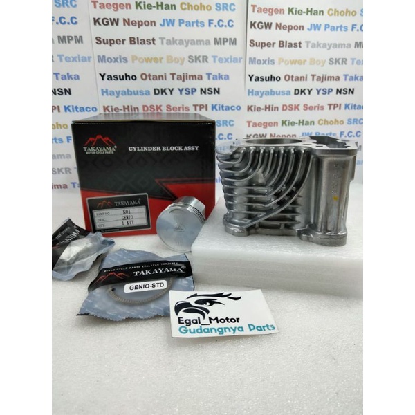 Blok Seher Genio KOJ Boring Set Honda Genio