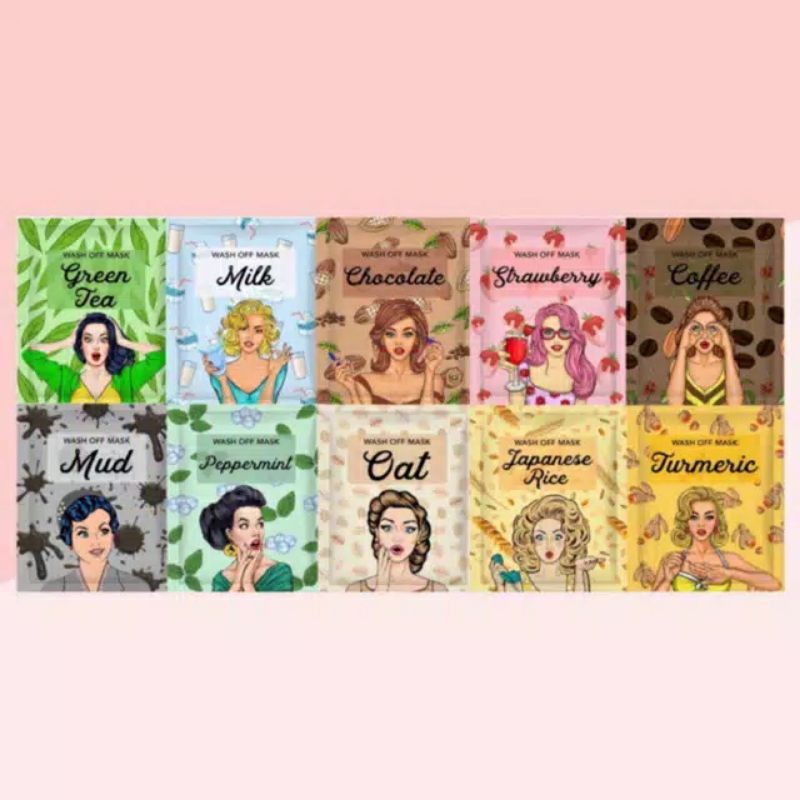 [Masker Viral] Wash Off Mask