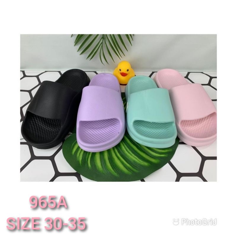 SANDAL SLOP ANAK ANTI SLIP SANDAL RUMAH EMPUK 965A