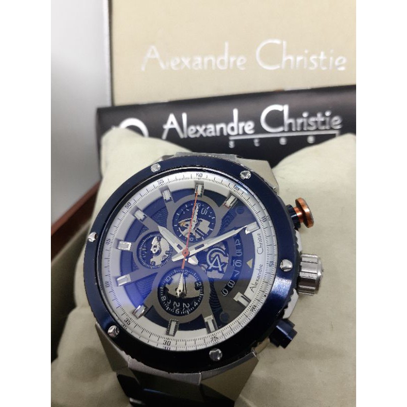 Jam Tangan Alexandre Christie 6461 MC Unit Second