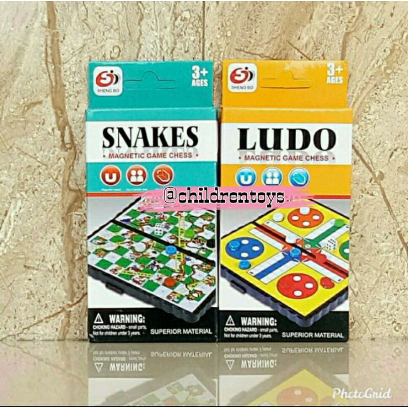 pocket Ludo magnetik / ludo set magnetik