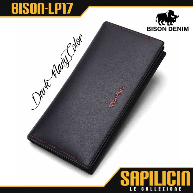 Bison Denim Premium Long Purse Dompet Panjang Pria Import (BISON-LP17)