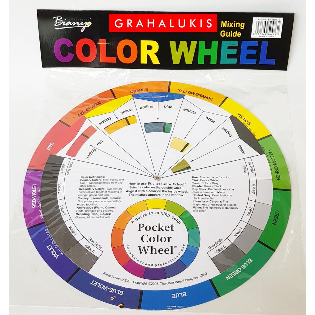 

[(BAYAR DITEMPAT) Color Wheel - Cakra Warna