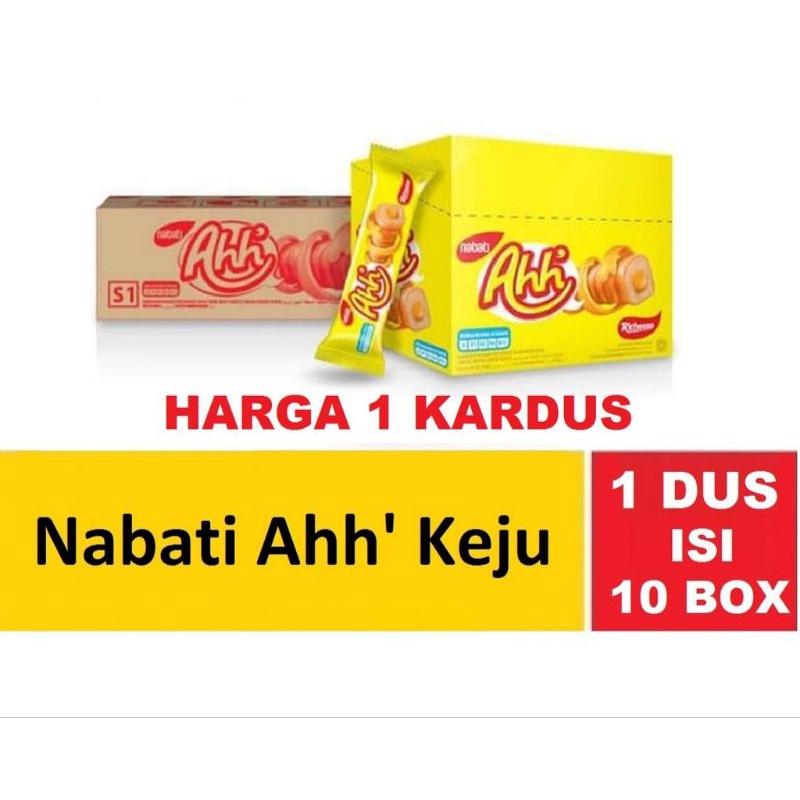 

Richeese Nabati Ahh 5,5 gram Harga 1 Dus - isi 10box