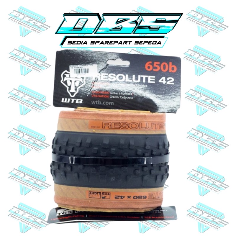 BAN WTB RESOLUTE 650BX42C ROAD TCS FR TANWALL 27.5 650B 42C