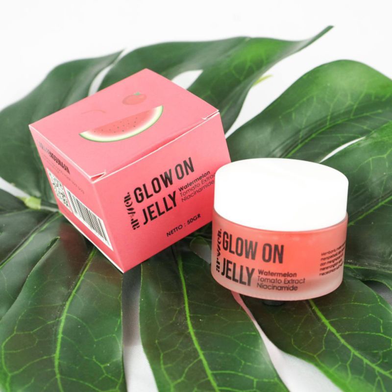 GLOW ON JELLY BY ARVEN / GLOWING / KRIM AWET MUDA