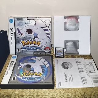 Nintendo DS Game Pokemon SoulSilver Version USA Kaset Games Soul Silver NDS DSi Original Cartridge