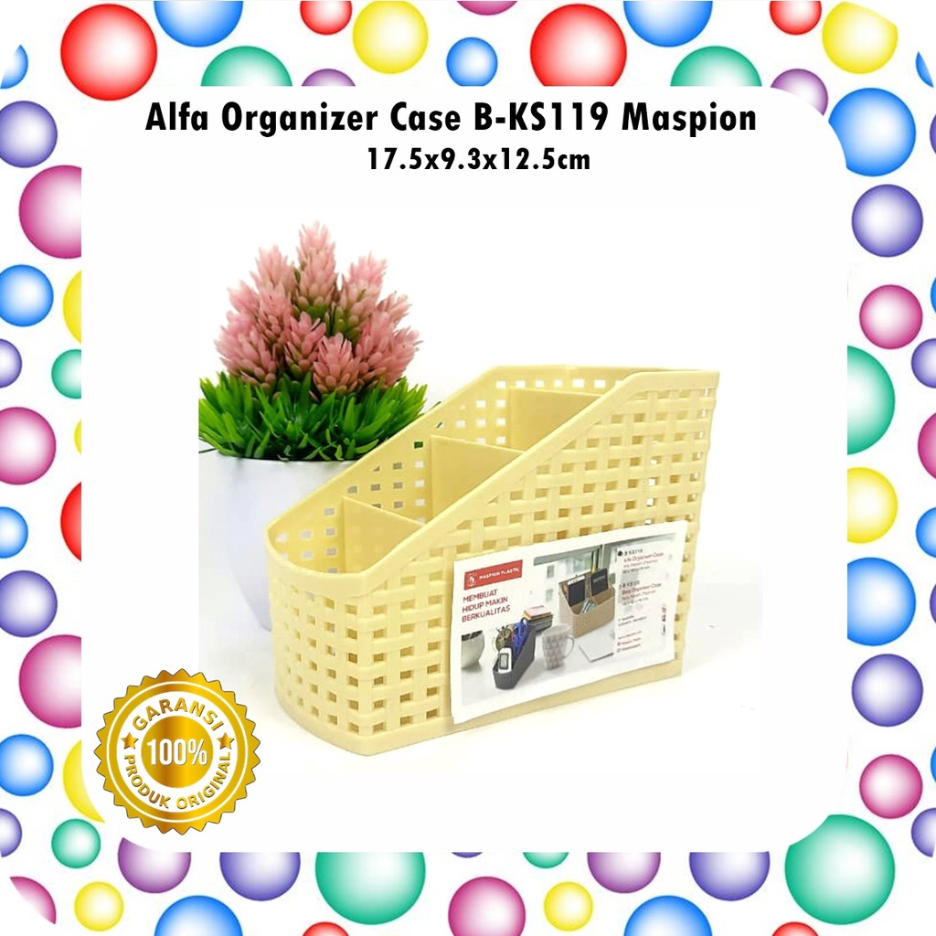 RML645B Alfa Organizer/Keranjang Oragnizer Case B-KS119 Maspion