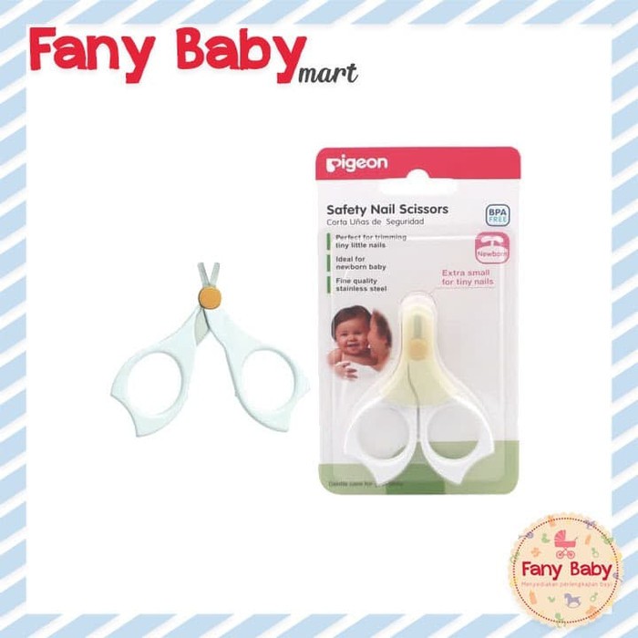 PIGEON BABY SAFETY NAIL SCISSORS - NEWBORN / PR050521