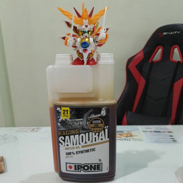 Oli Samping 2 Tak Ipone Samourai 1 Liter 100% Original