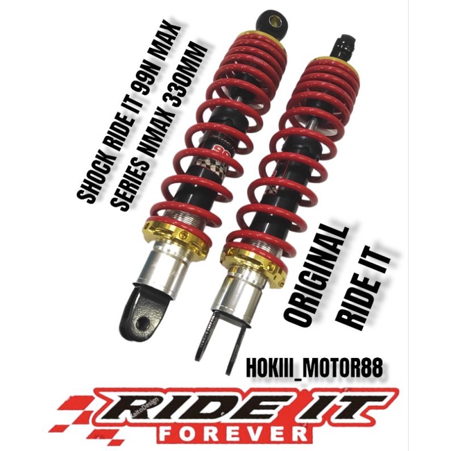 SHOCK BELAKANG RIDE IT 99 NMAX OLD 330MM