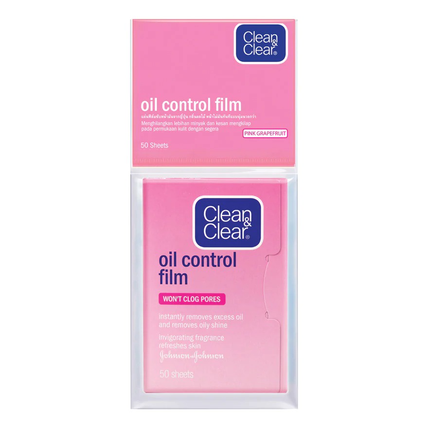 Clean and Clear Oil control Film pink &amp; Blue