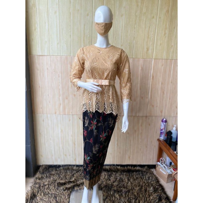 ( C0D ) TERLARIS Setelan kebaya Remaja/Kebaya pesta ABG / kebaya wisuda /Kebaya Lesti/ SETELAN KEBAY