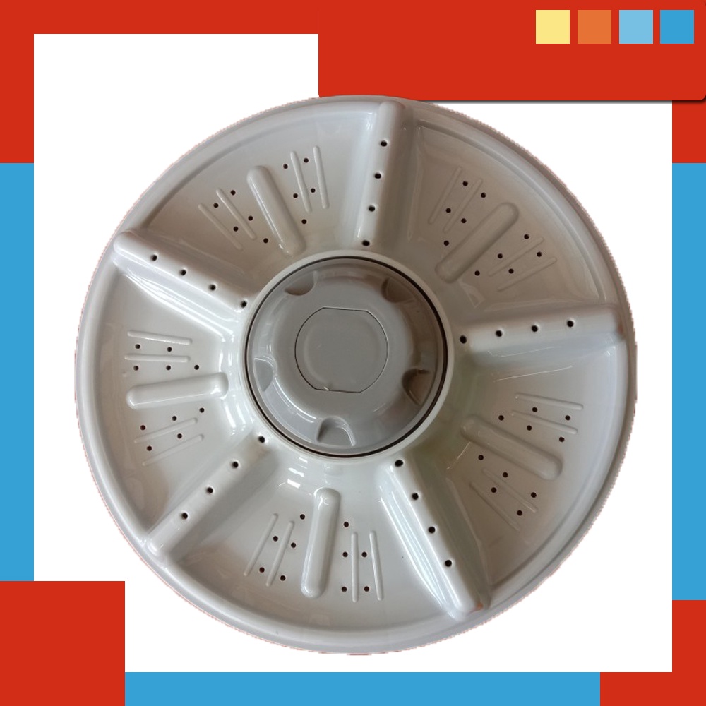 SHARP ES-T95TL Pulsator Mesin Cuci 2 Tabung Baling Baling