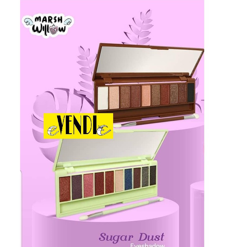 Eyeshadow PALETTE MarshWillow Sugar Dust by Natasha Wilona / Pretty me eyeshadow