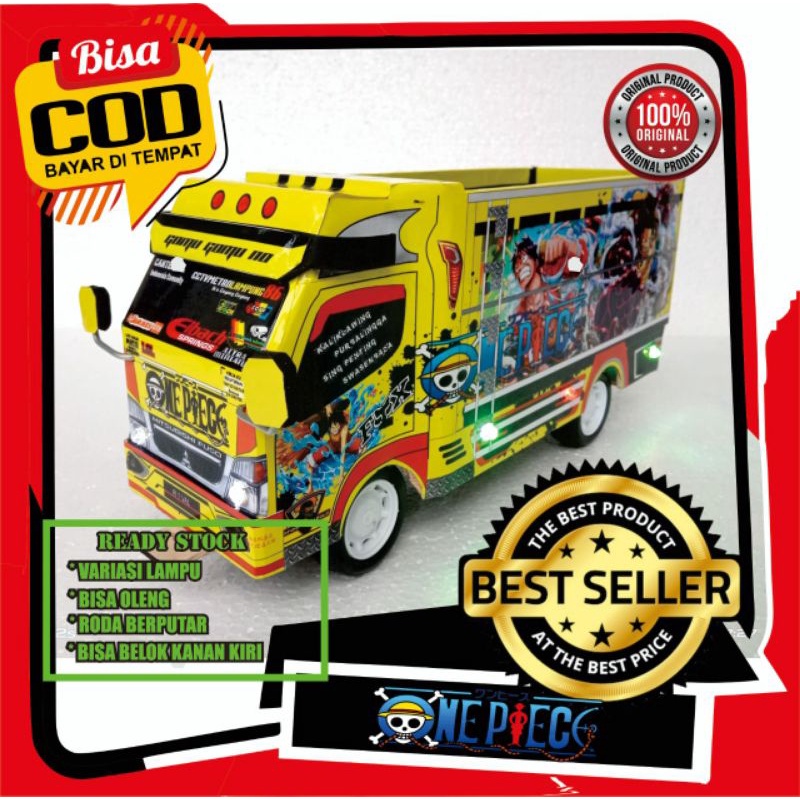 Miniatur Truk Canter / Truk Oleng Custom / Miniatur Truk Alam Cabe