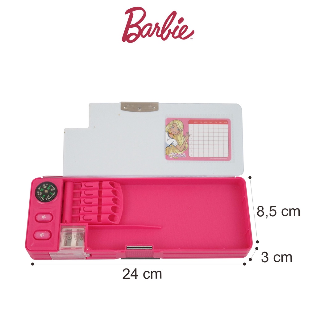 

Barbie Tempat Pensil Magnet / Magnetic Vinyl Pencil Case / Tepak Pensil Magnet / Tempat Alat Tulis