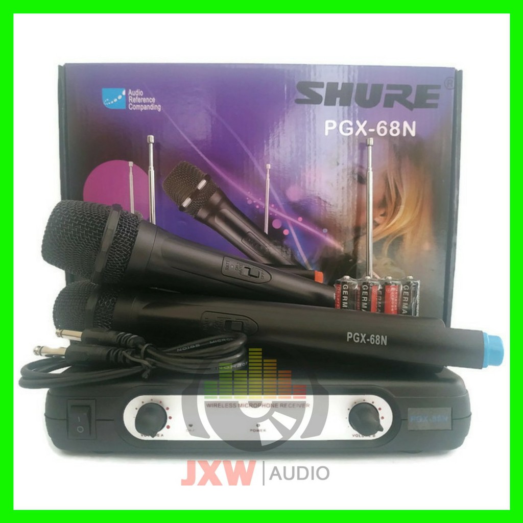 MIC SHURE PGX 68 N /MIC WIRELESS SHURE PGX / MICROPHONE PGX-68 N / MICROPHONE WIRELESS SHURE PGX 68N