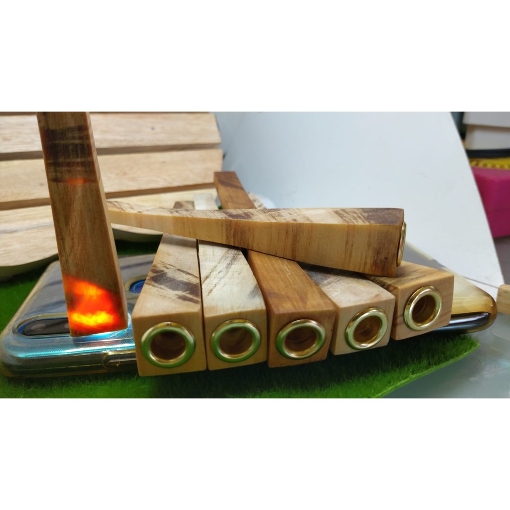 Once Pipa Rokok Kayu Pinus Profil Kualitas Super Tembus CAHAYA